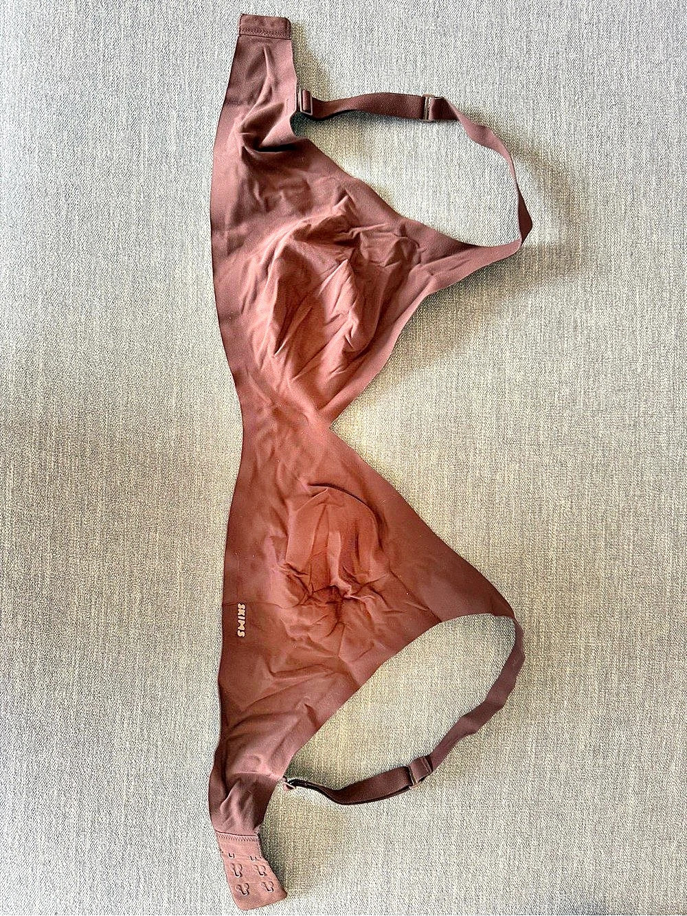 SKIMS Seamless Bra in Brown Size S-DD Like New